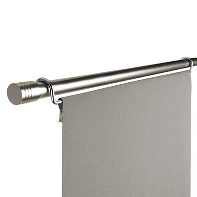 Panneau japonais tamisant Madeco uni gris l.45 x H.260 cm