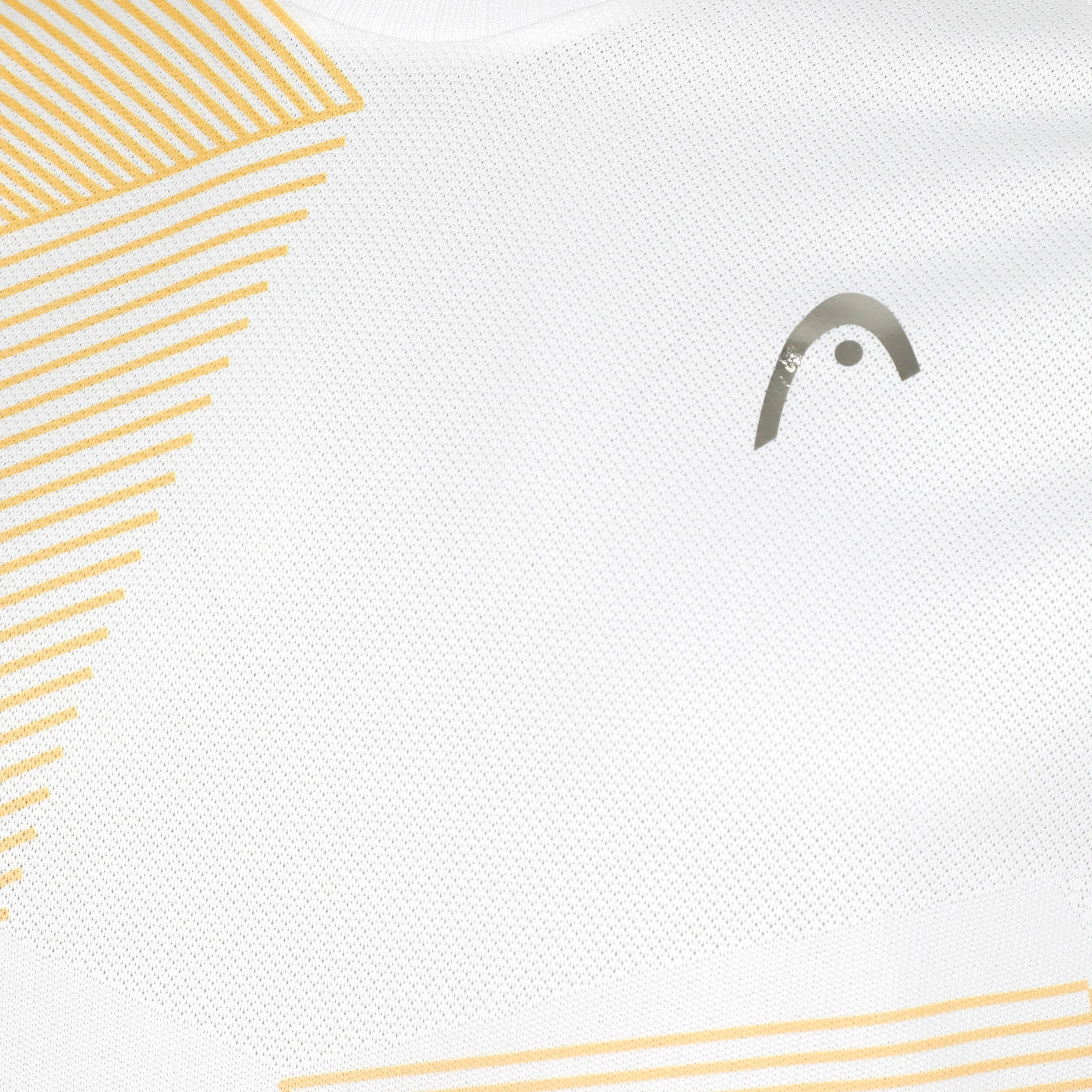 HEAD Performance Mc Melbourne T-shirt Hommes - Blanc , Multicouleur
