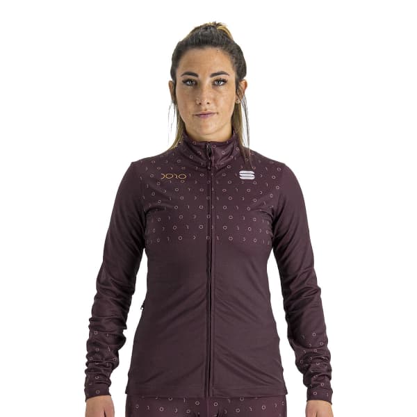 Veste ski de fond SPORTFUL DORO JERSEY RED WINE