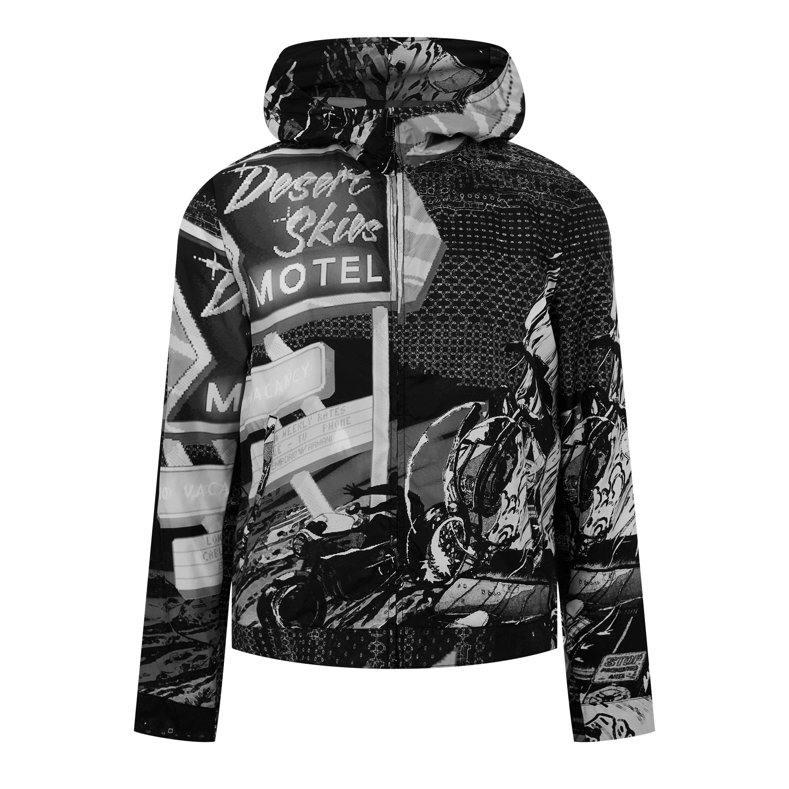 Emporio Armani Racing Hooded Windbreaker