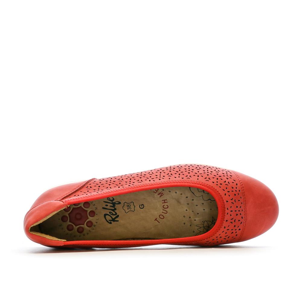 Relife Ballerines Rouge Femme RELIFE Hygeno
