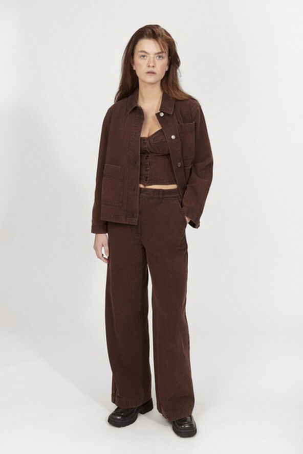 Nué Notes Porter Pants 755 coffee bean