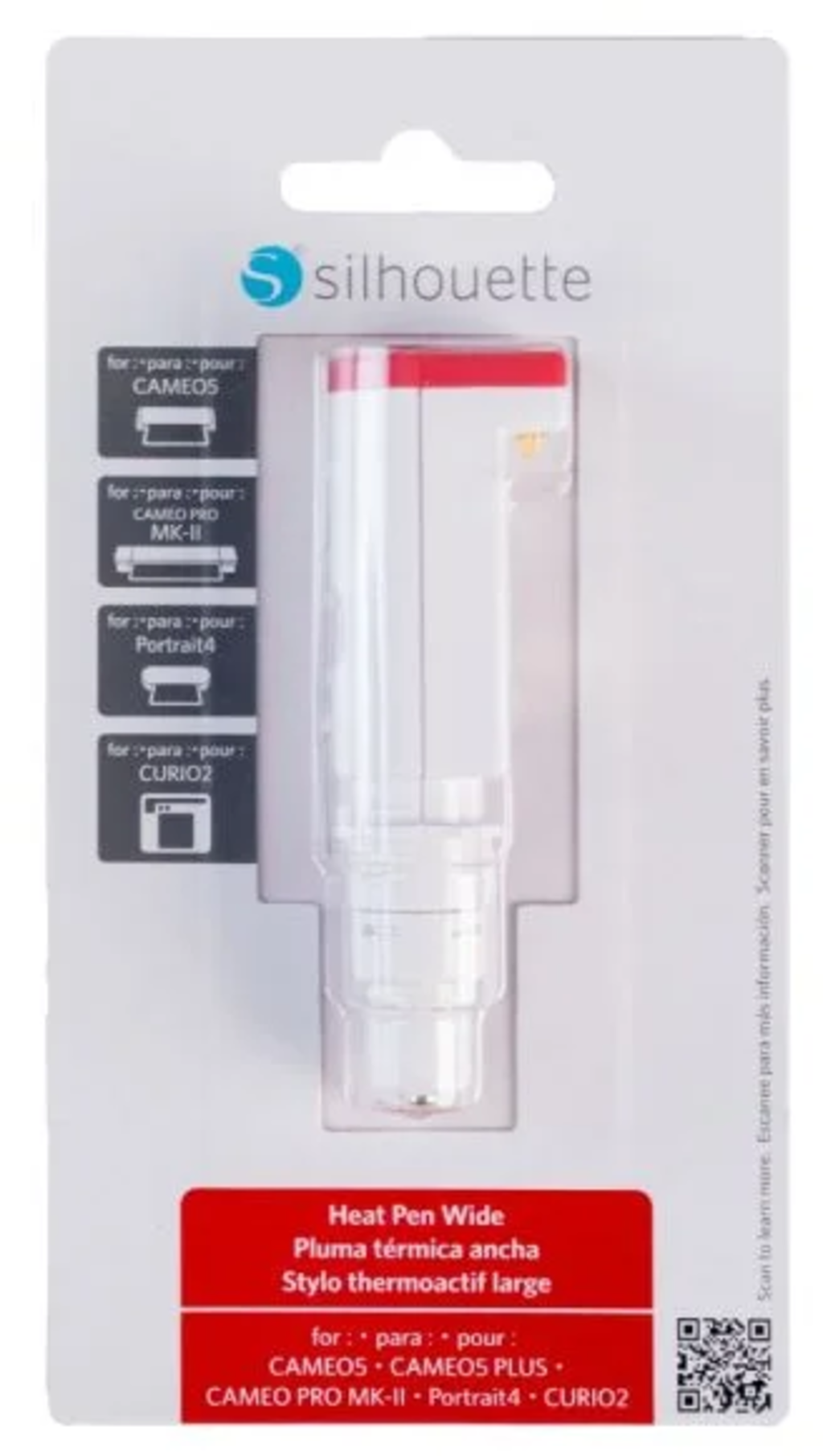 Silhouette  Heat Pen Wide    Starke Folienakzente mit 2,5 mm Spitze