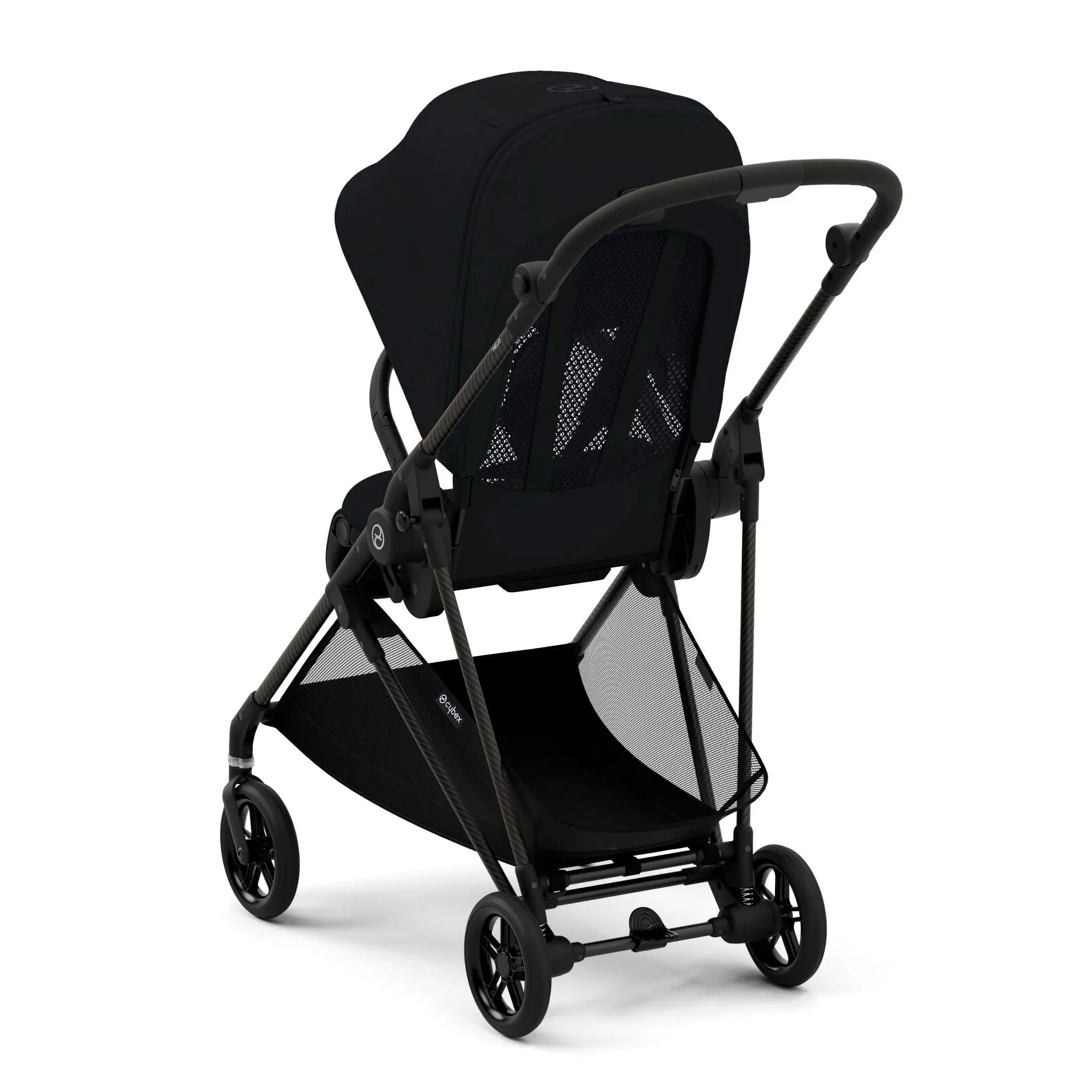 Cybex Poussette ultra légère Melio Carbon 3 - Noir lune