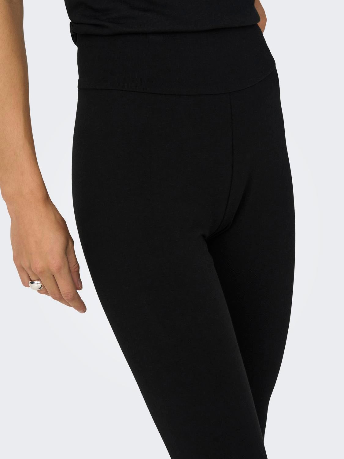 ONPSTRONG Hohe Taille Slim Fit Leggings Black
