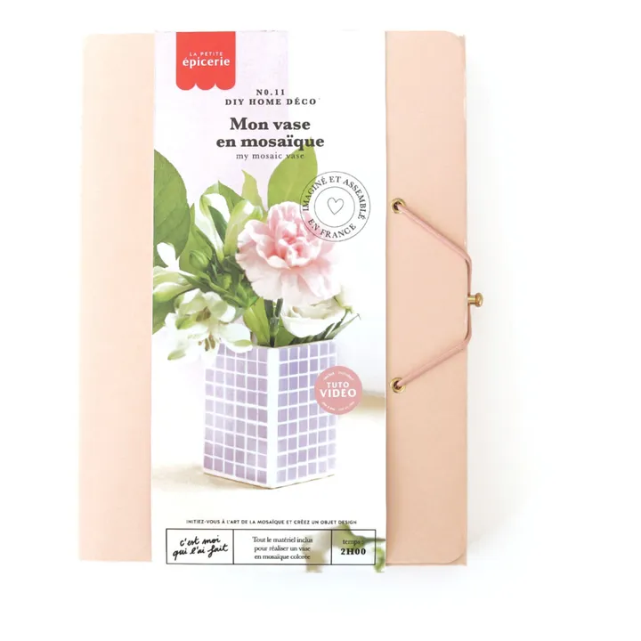 La Petite Épicerie DIY Mon Vase en Mosaïque