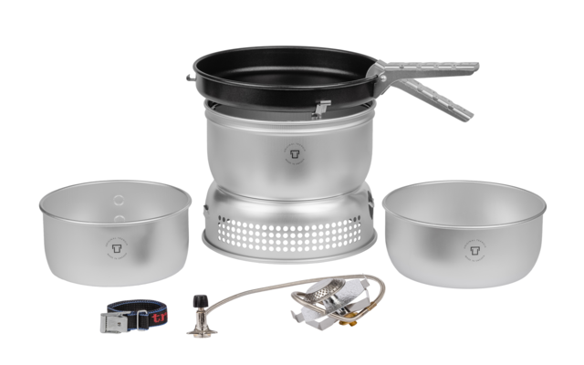 Trangia Trangiakök 25 Campingkochset 3- teilig mit Gasbrenner