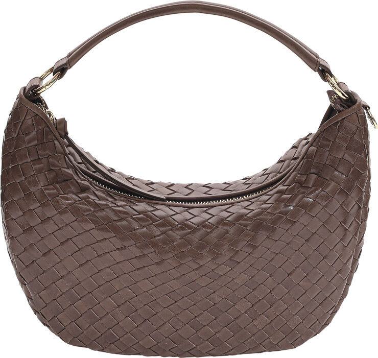 ADAX Salerno shoulder bag Marlin Taupe