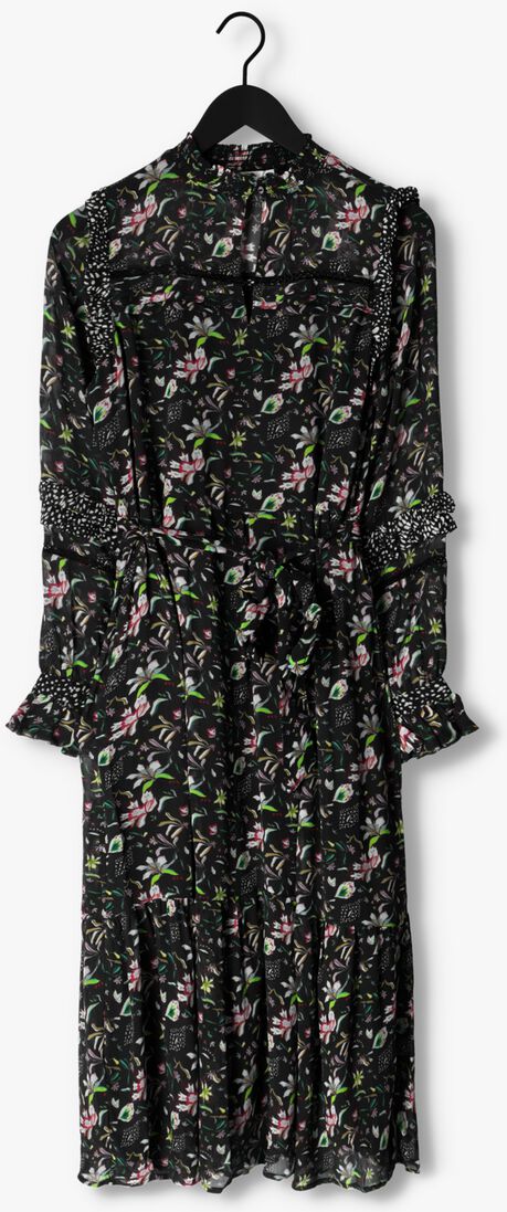 POM AMSTERDAM antraciet pom amsterdam maxi jurk dress 7053