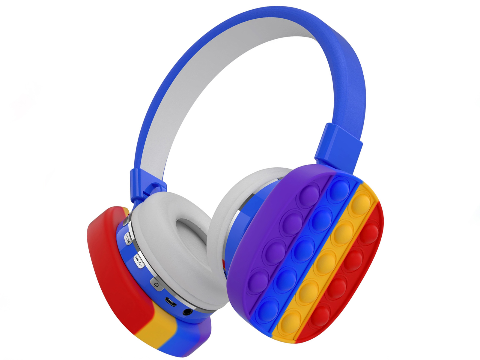 Auriculares Bluetooth 5,0 Inalámbricos Pop It Klack Compatível Com Iphone Xiaomi Samsung Huawei