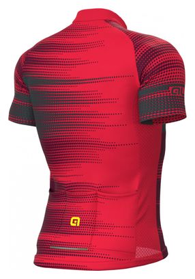 Maillot Manches Courtes Alé Turbo Rouge