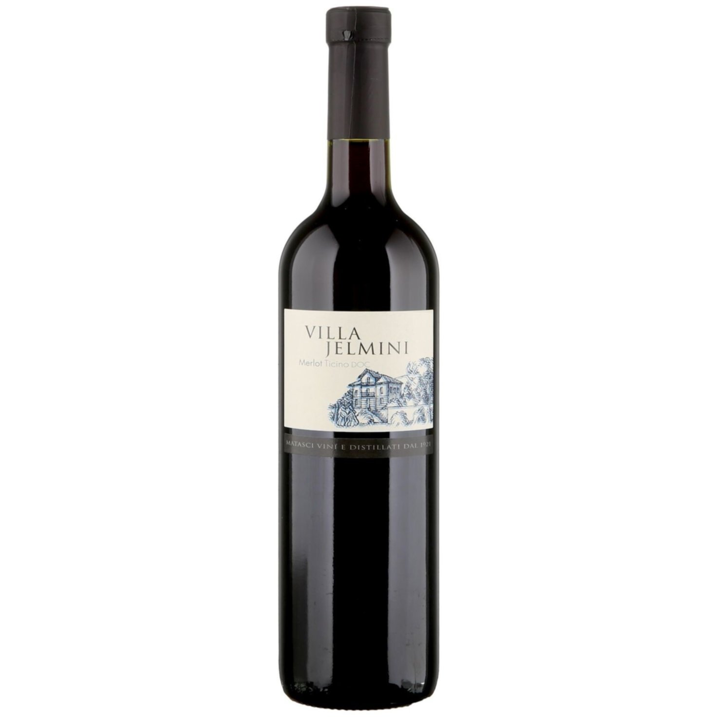 Ticino DOC Merlot Villa Jelmini -75cl