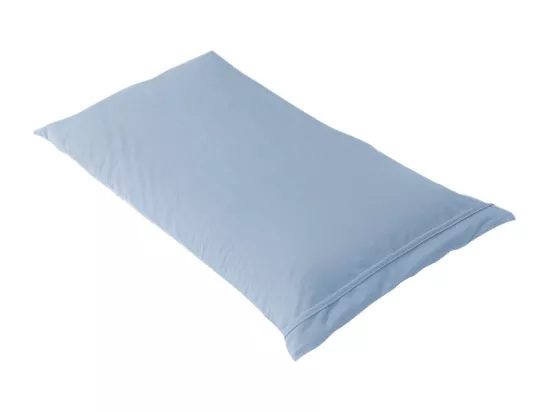 FRESH - Taie d'Oreiller 60x60cm Bleu Ciel Imperméable et Respirante