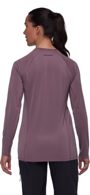 MammutSelun FL Longsleeve Logo - violett