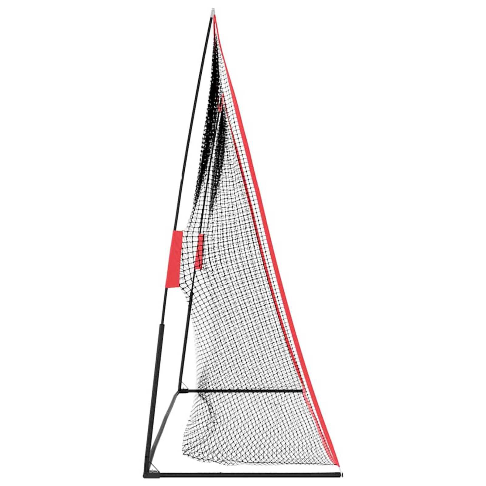 vidaXL Golftrainingshulpmiddel Zwart 309 x 93 x 216 cm Polyester