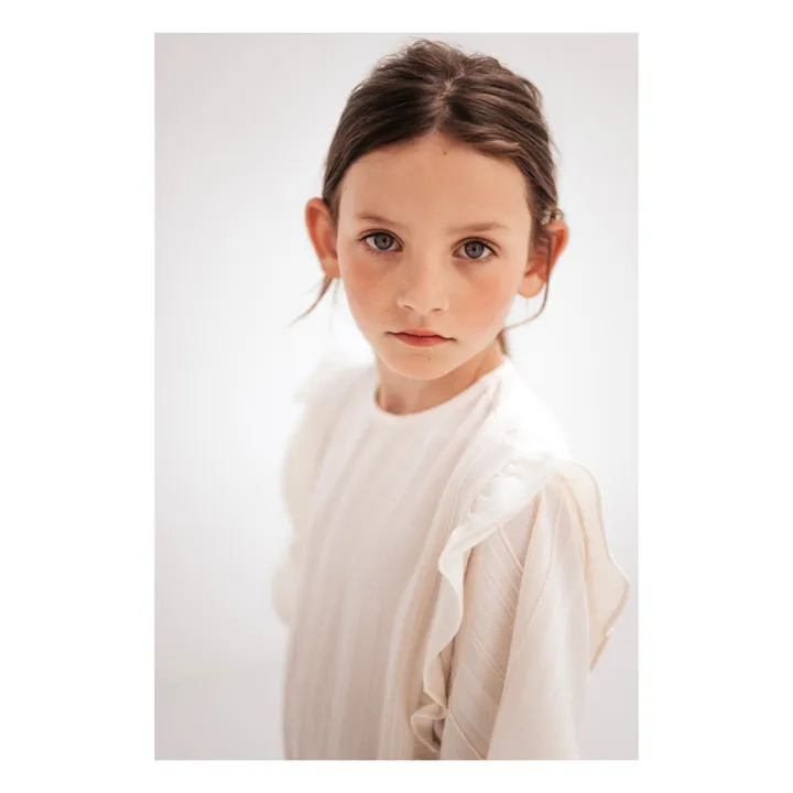 Repose AMS Robe Volant | Ecru