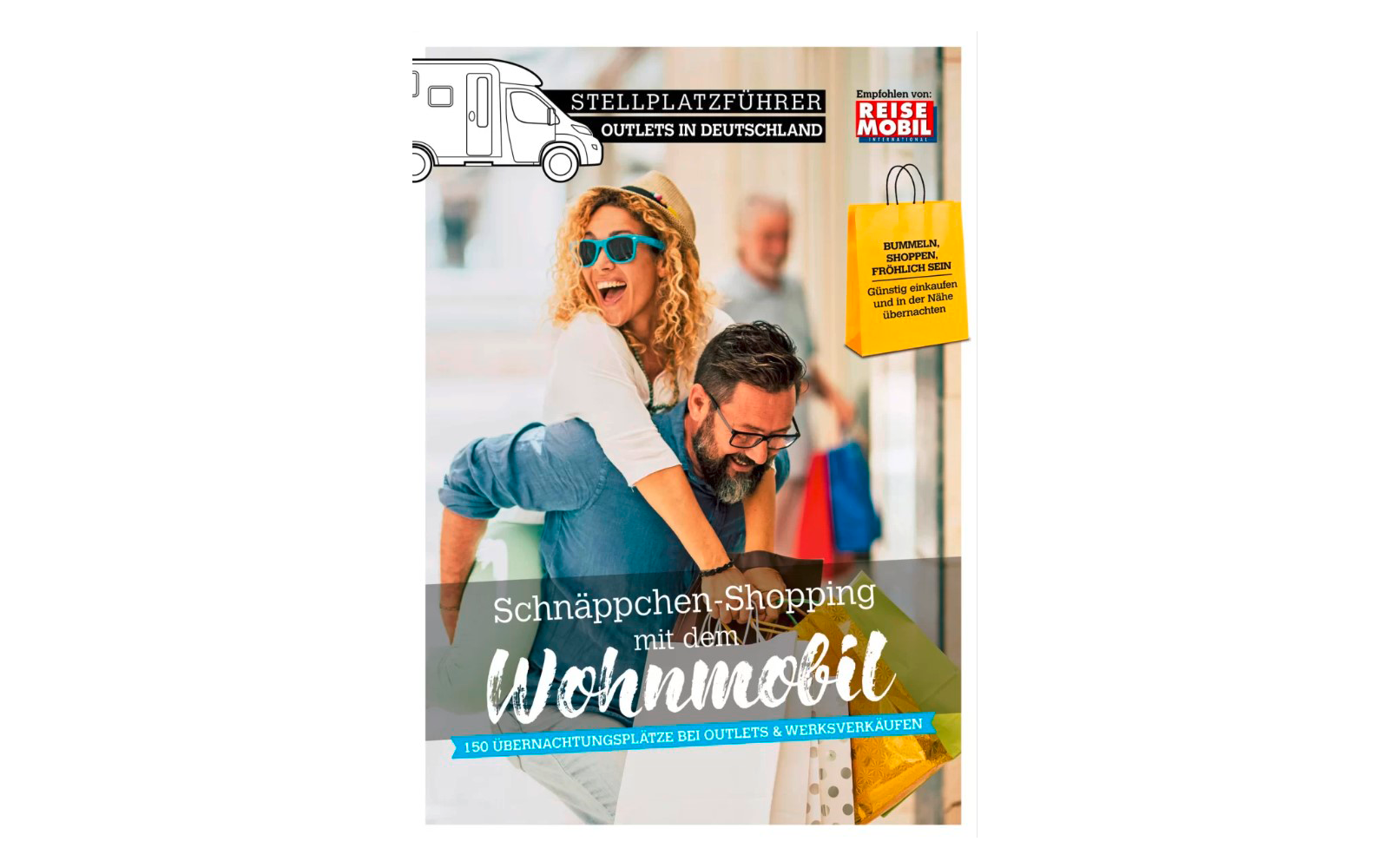 Stellplatzführer Outlets in Deutschland, Schnäppchen-Shopping mit dem Wohnmobil