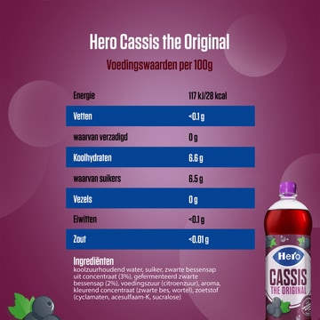 Hero The Original Cassis 1,25 L