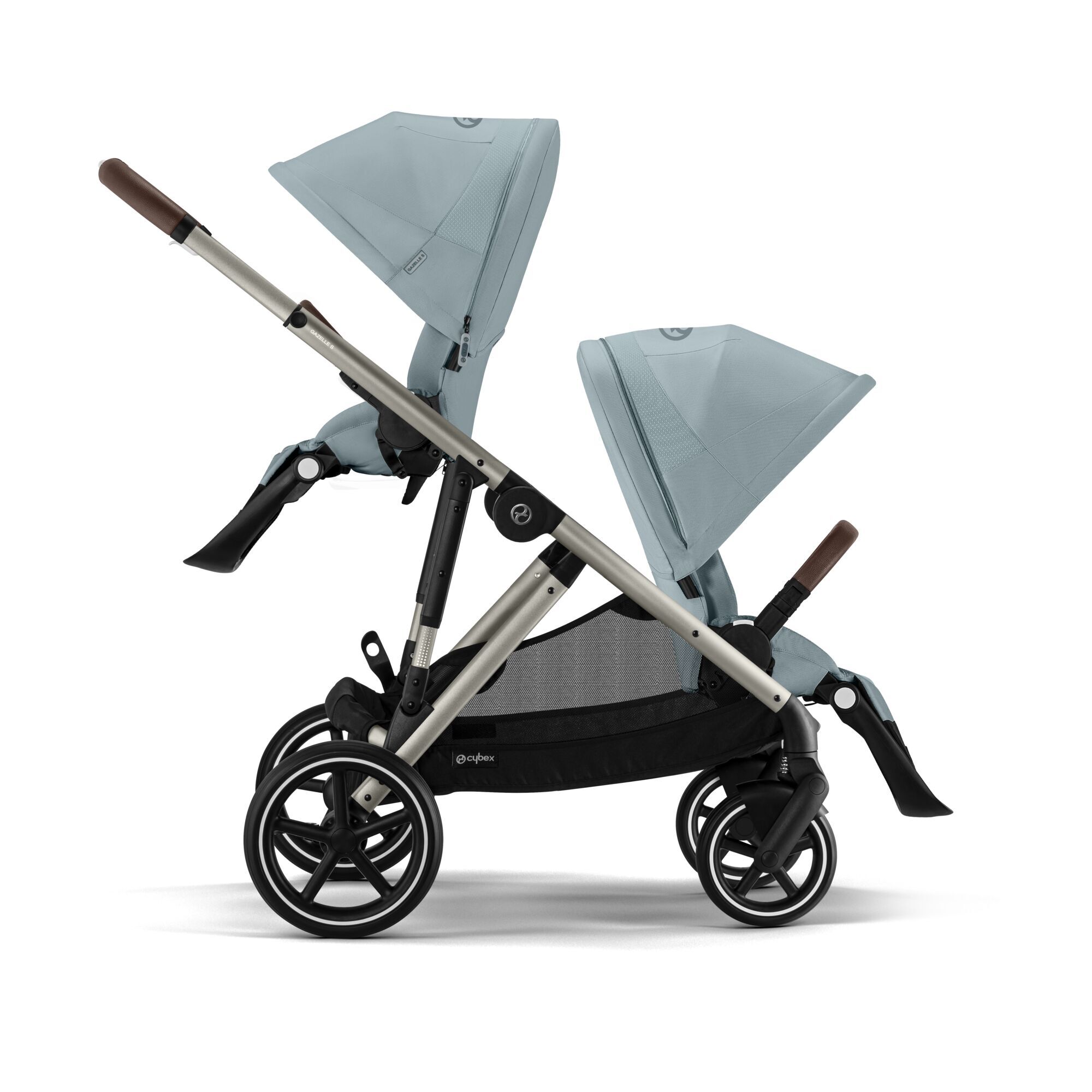 Gazelle S Stormy Blue (Taupe Frame)