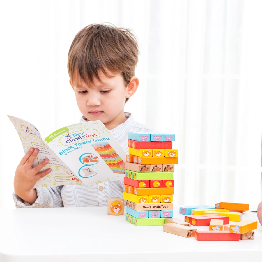 New Classic Toys Wackel-Stapelturm Spielset