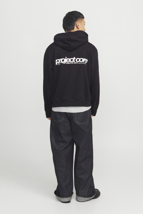 Jack & Jones zwarte heren sweater