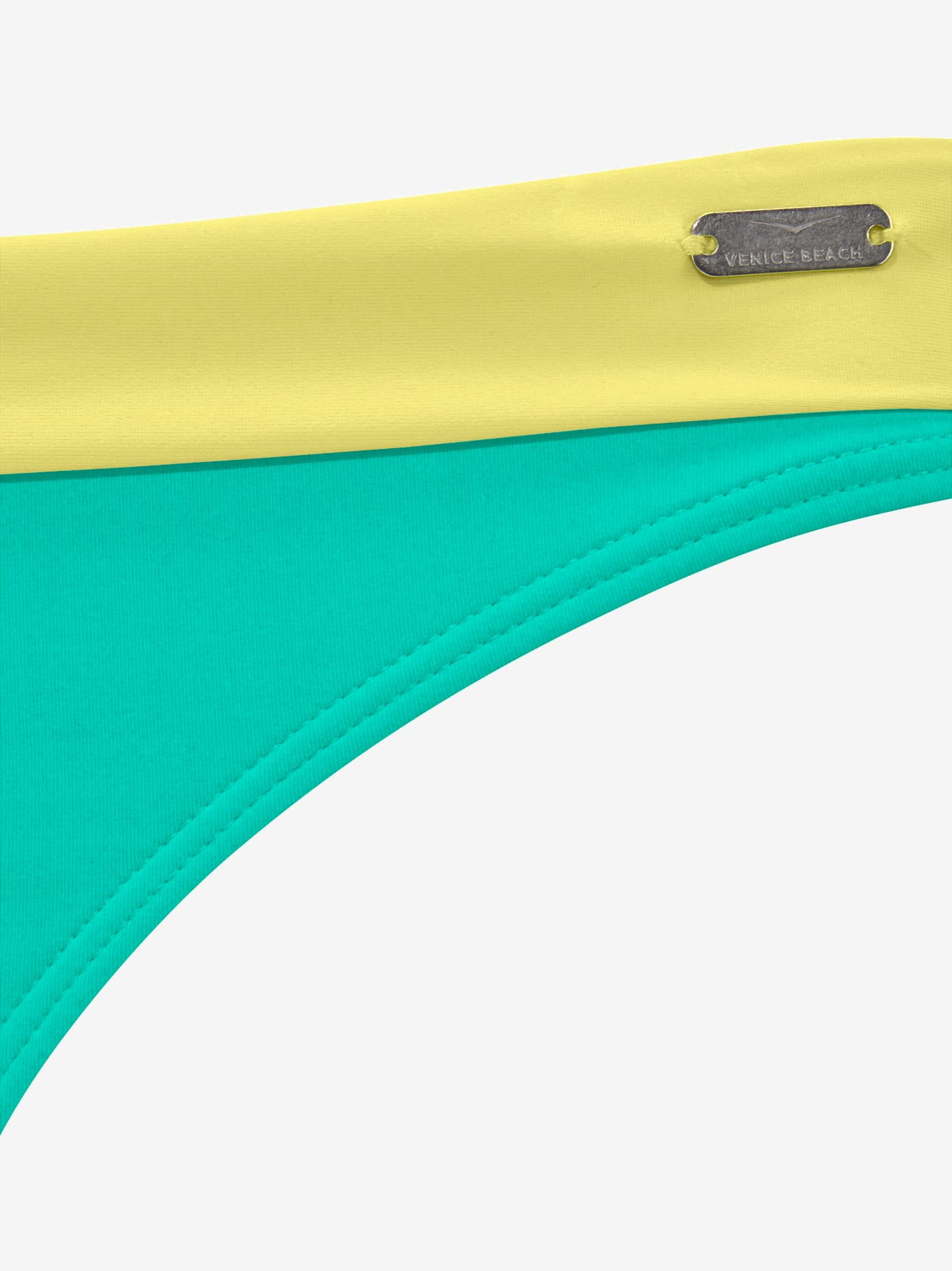 Bas de maillot de bain joli design contrasté