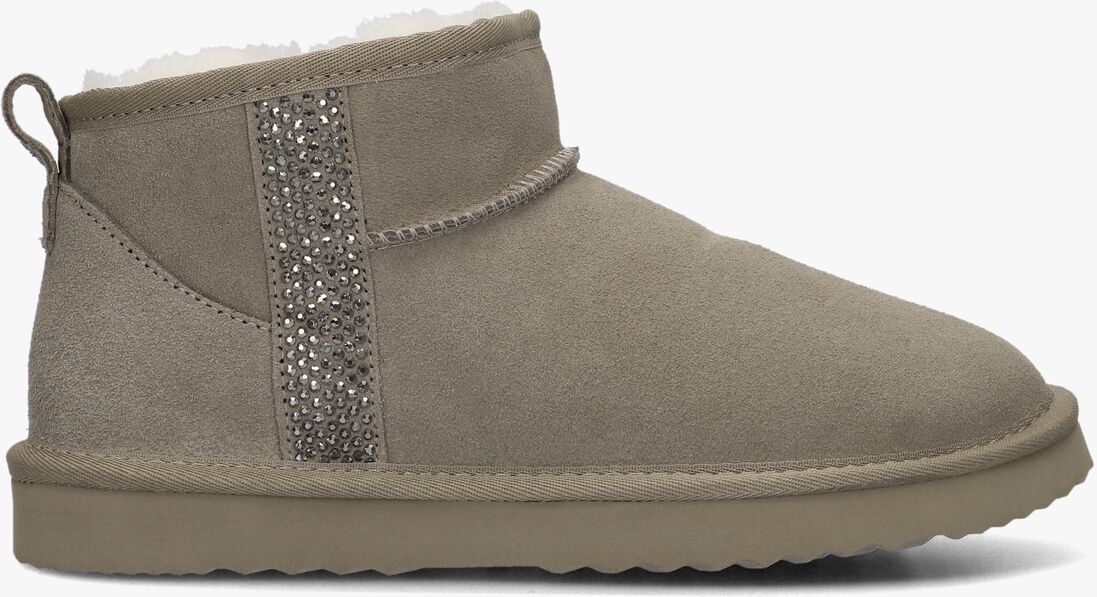 taupe lina locchi vachtlaarzen extreme glitter low