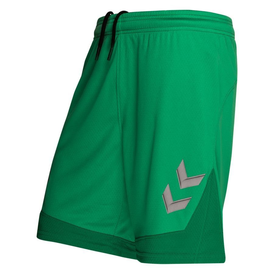 Hummel Short d'Entraînement hmlLEAD Poly - Vert