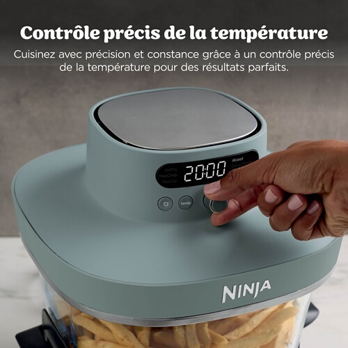 Friteuse sans huile Ninja Crispi Pro 7-en-1 AS101EUGY Vert Ash Grey
