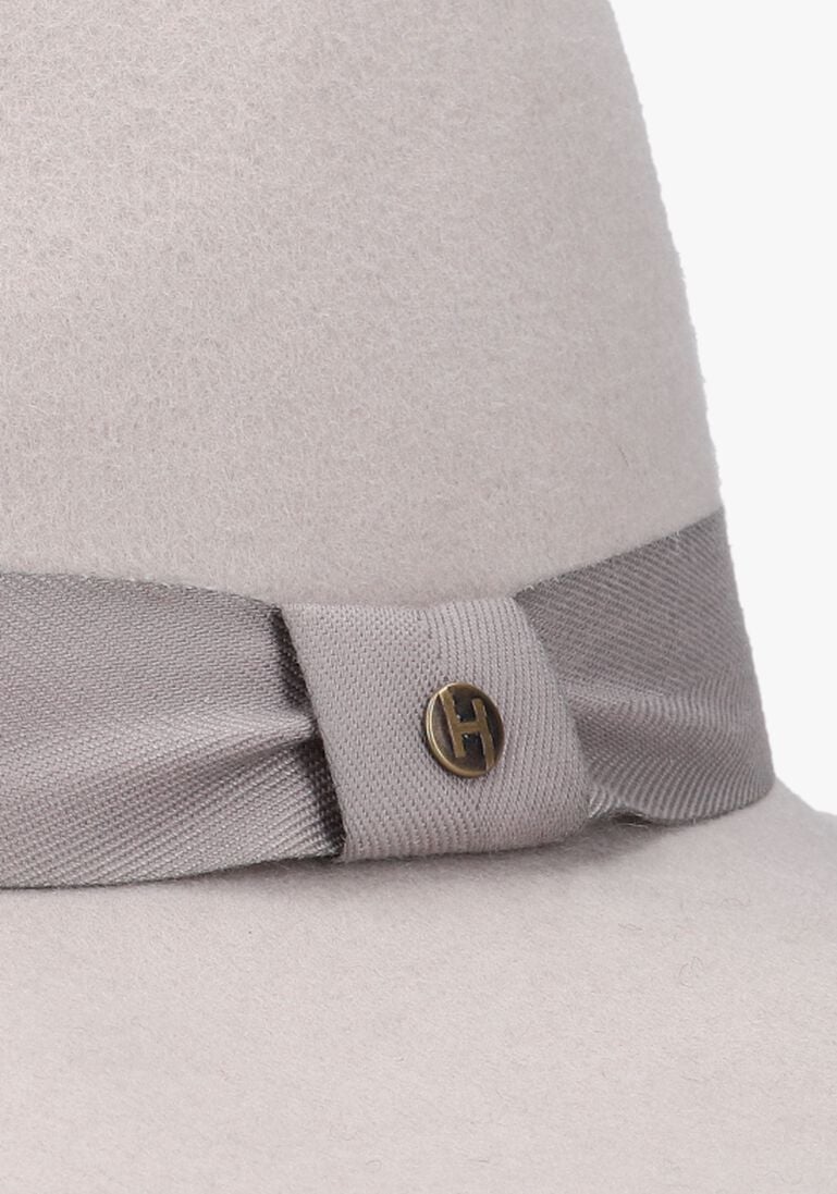 lichtgrijze house of ord hoed heather fedora