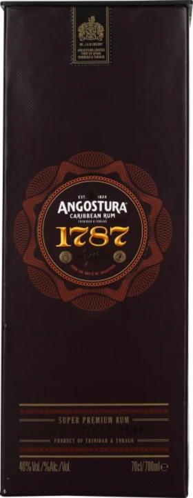 ANGOSTURA 15 YEARS 1787 RUM 70CL