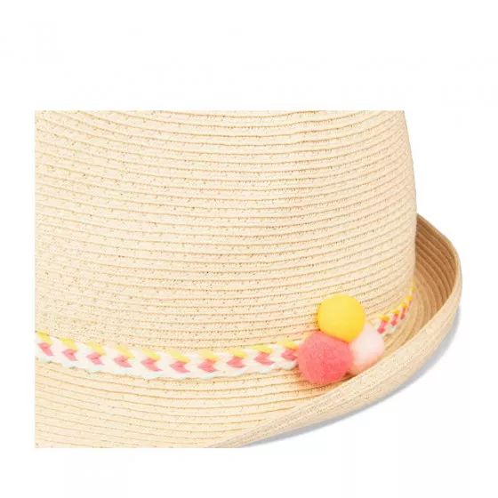 Chapeau BEIGE LOVELY SKULL