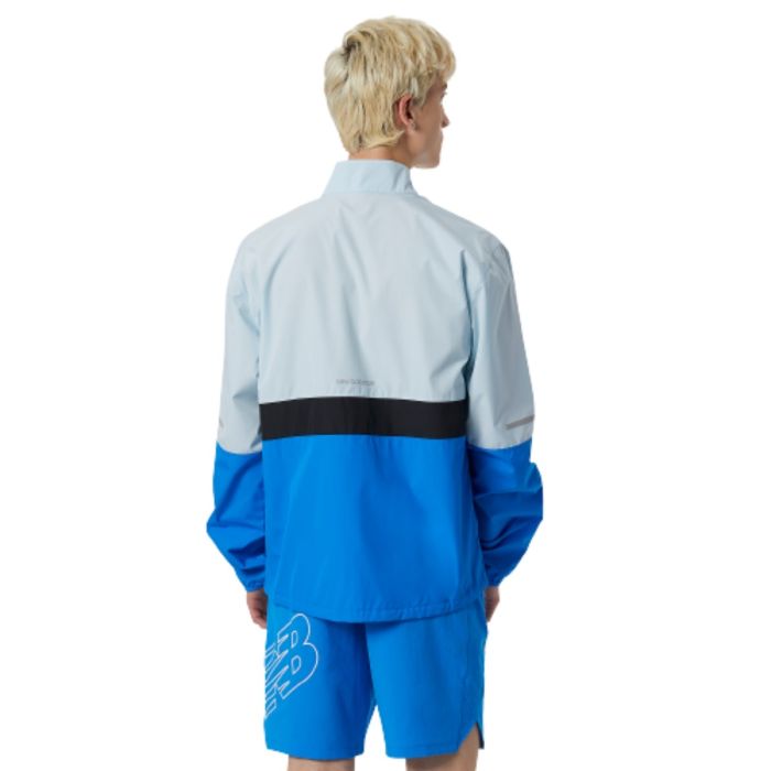 New Balance Herre Jakker Accelerate Jacket Blå