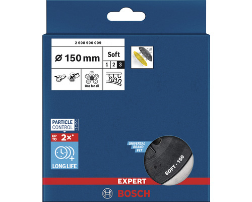 Bosch multi-gat zachte schuurzool, Ø 150 mm