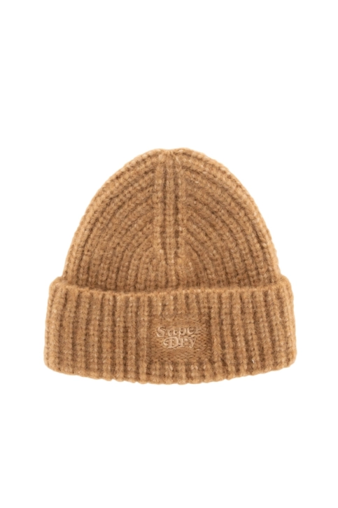 bonnets superdry rib knit 1jl toasted coconut brown