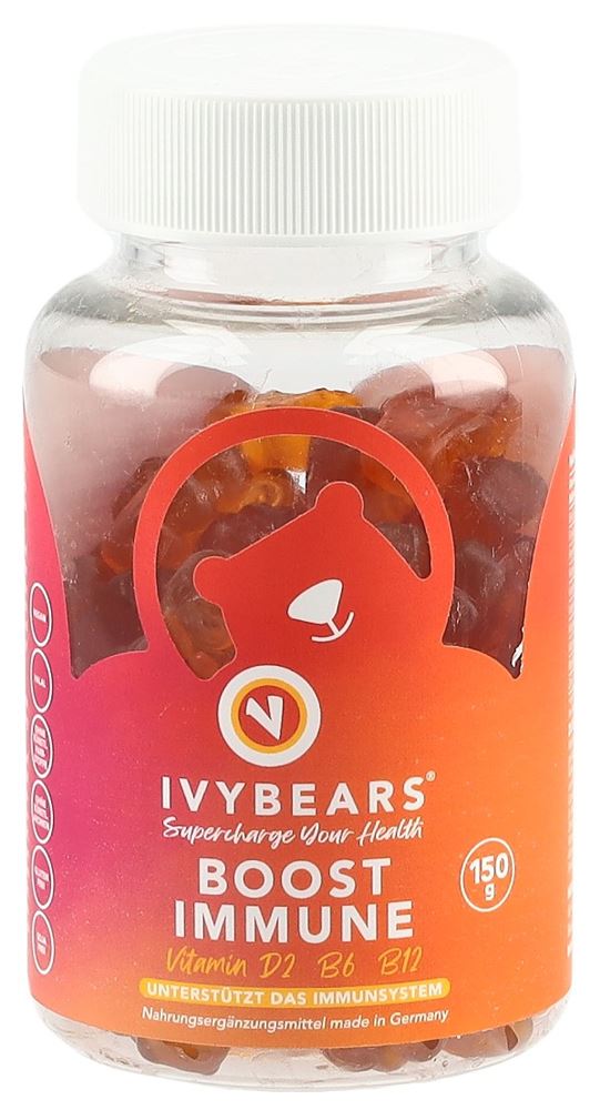 Ivybears Boost Immune Gummipast Ds 60 Stk