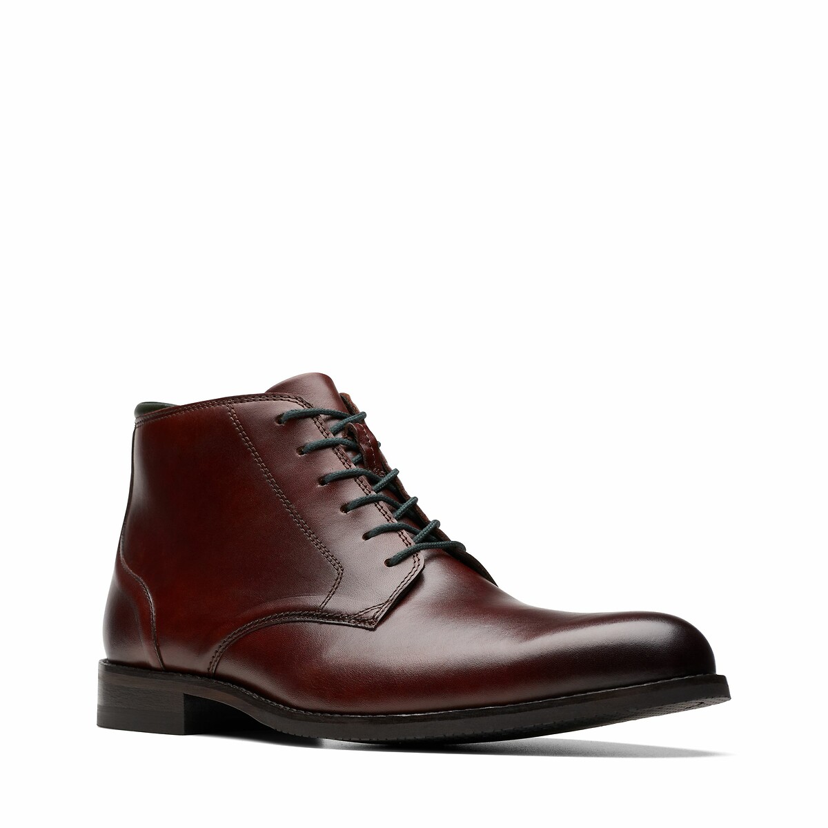CLARKS<br>Sapatos derby altos em couro Craft Arlo