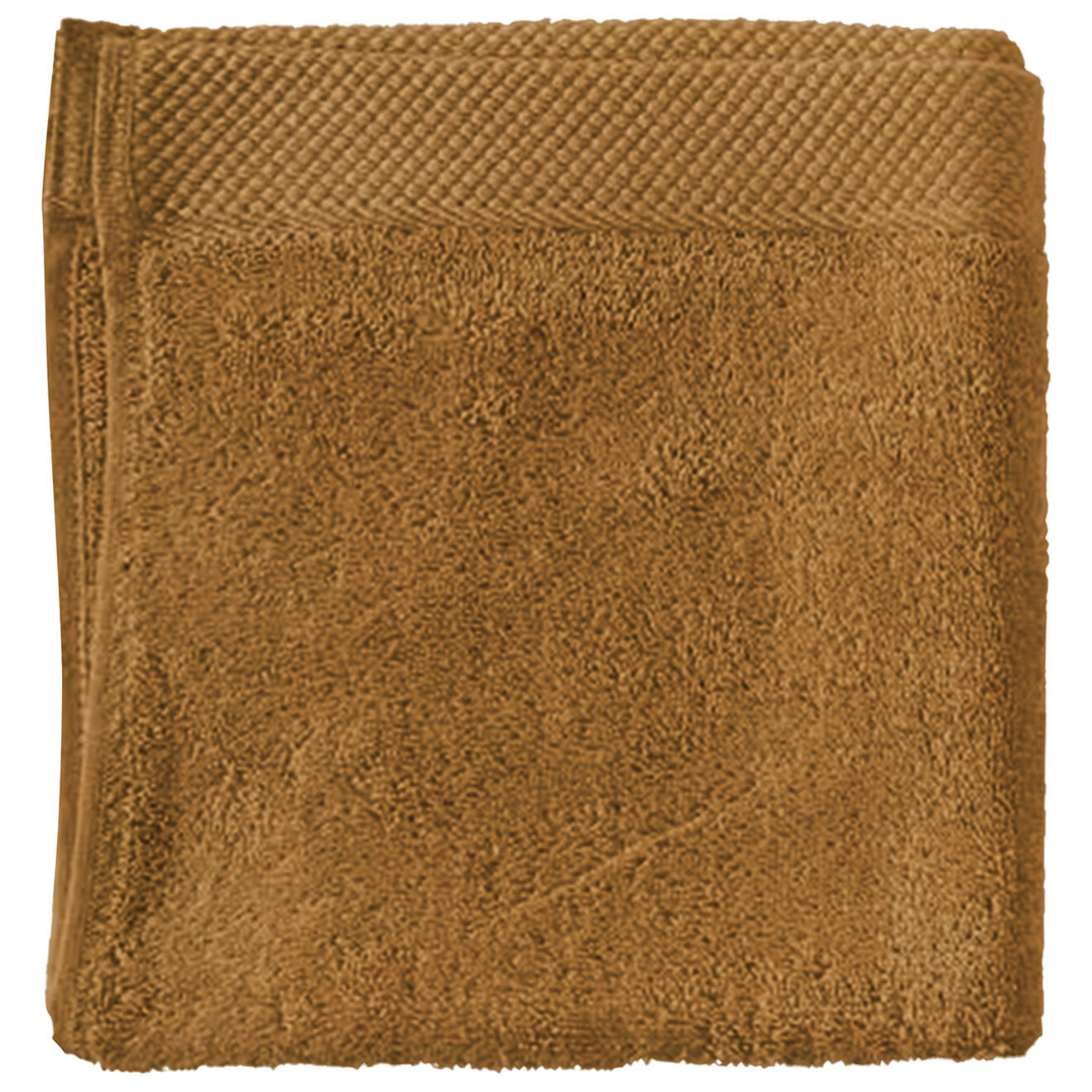 Soft by Perle de Coton Serviette de toilette bronze