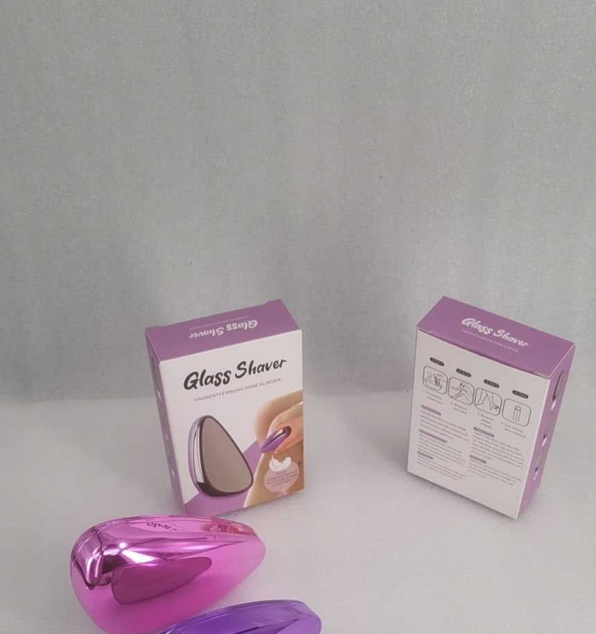 HOMTEC - Glazen Kristal Lichaamshaar Scheerapparaat