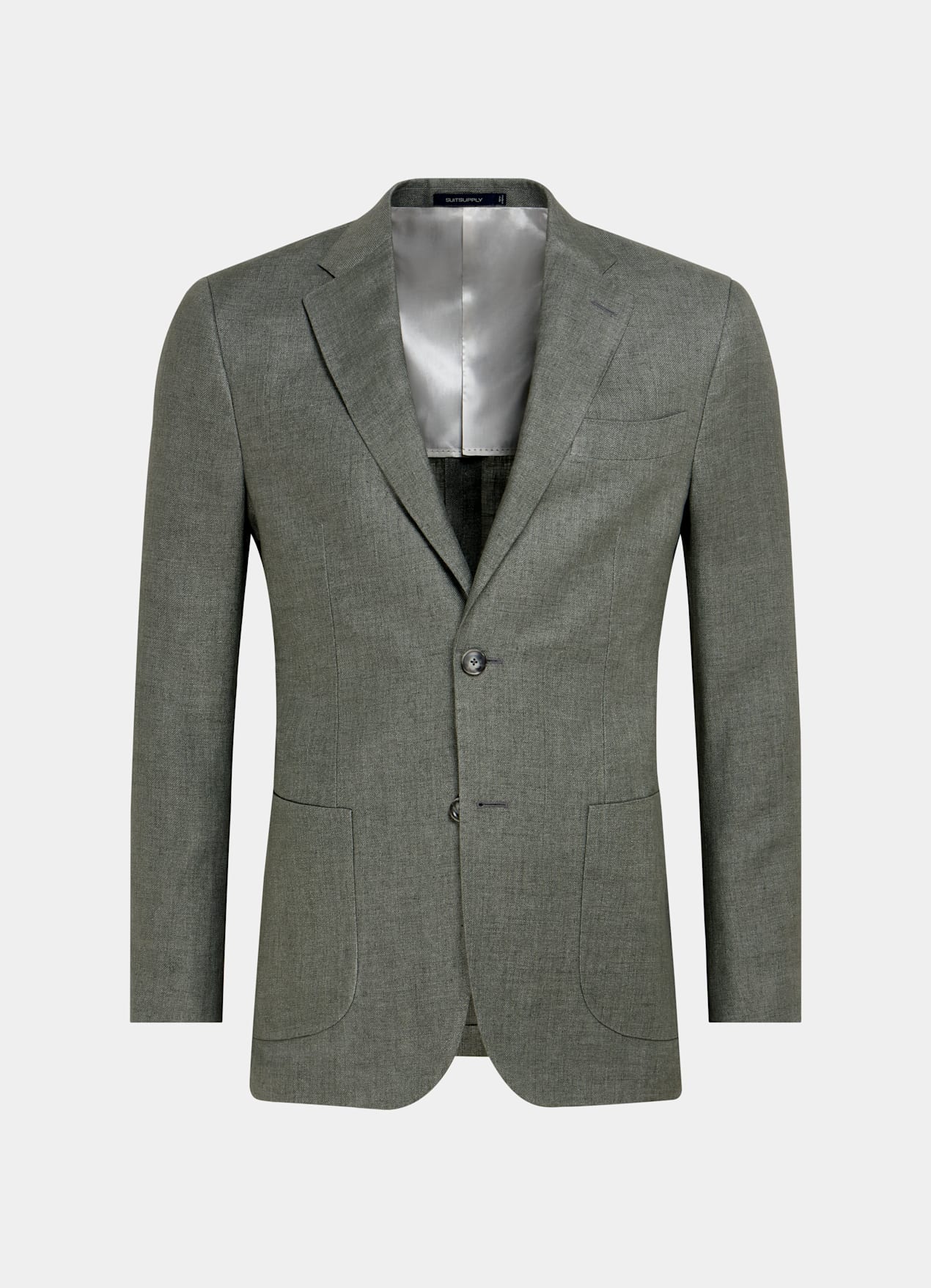 Blazer Havana coupe Tailored vert moyen
