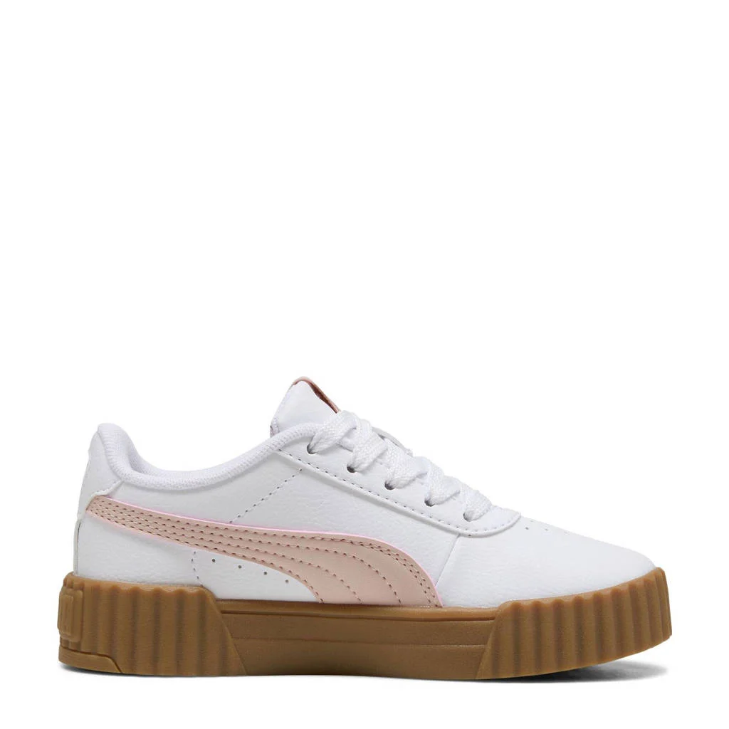 Puma Carina 3.0 sneakers wit/roze