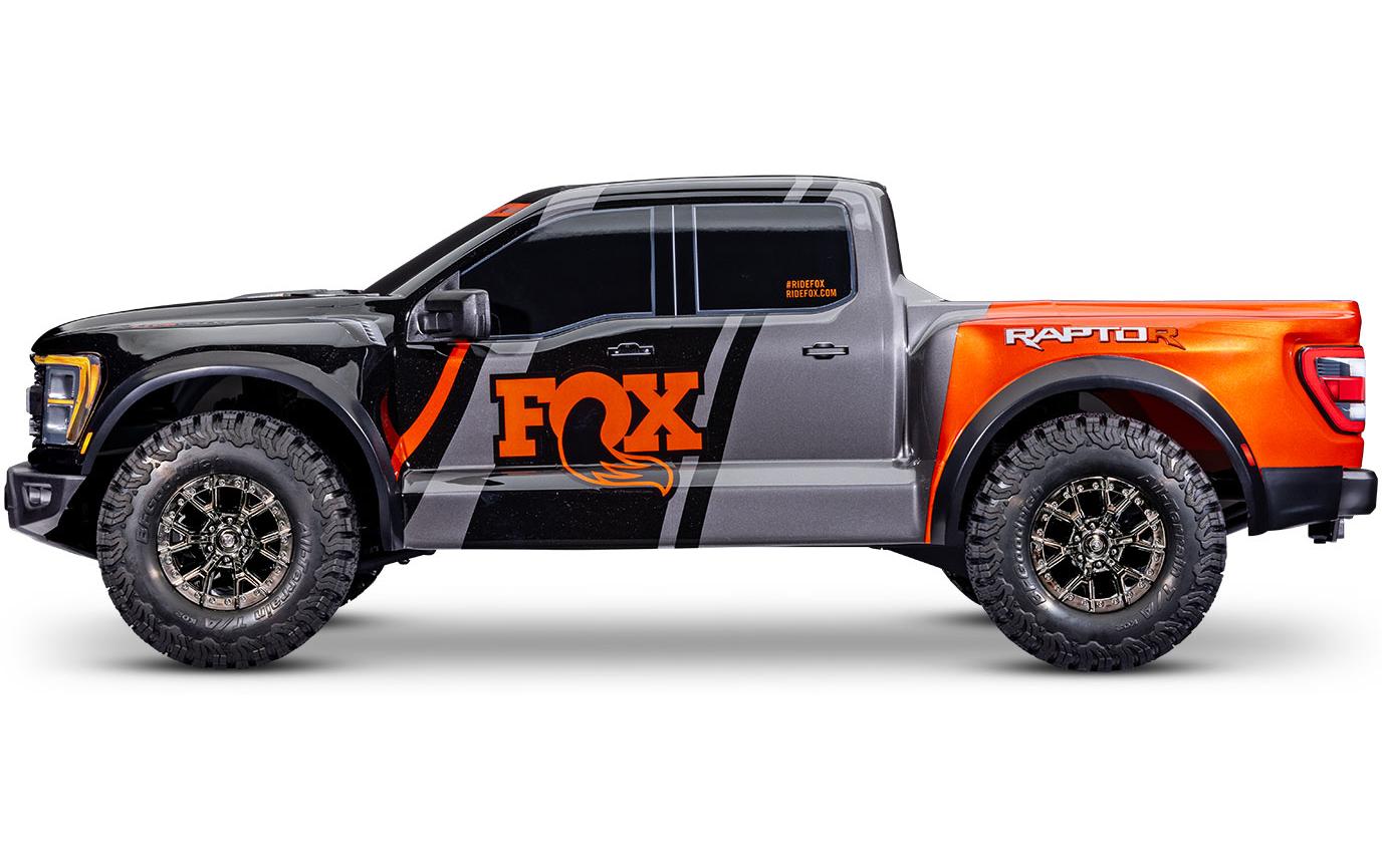 Ford Raptor R 4 x 4 Ultimate ARTR, 1:10 - Grau / Schwarz<br>Detailgetreues Offroad-Scale-Modell mit leistungsstarkem Brushless-Antrieb für ultimative Action