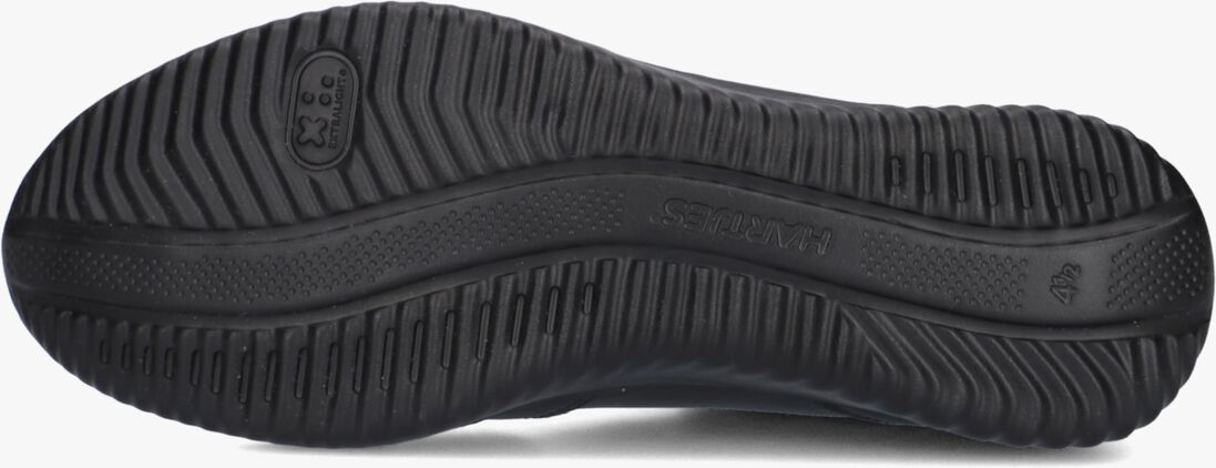 zwarte hartjes lage sneakers 162.1105/99
