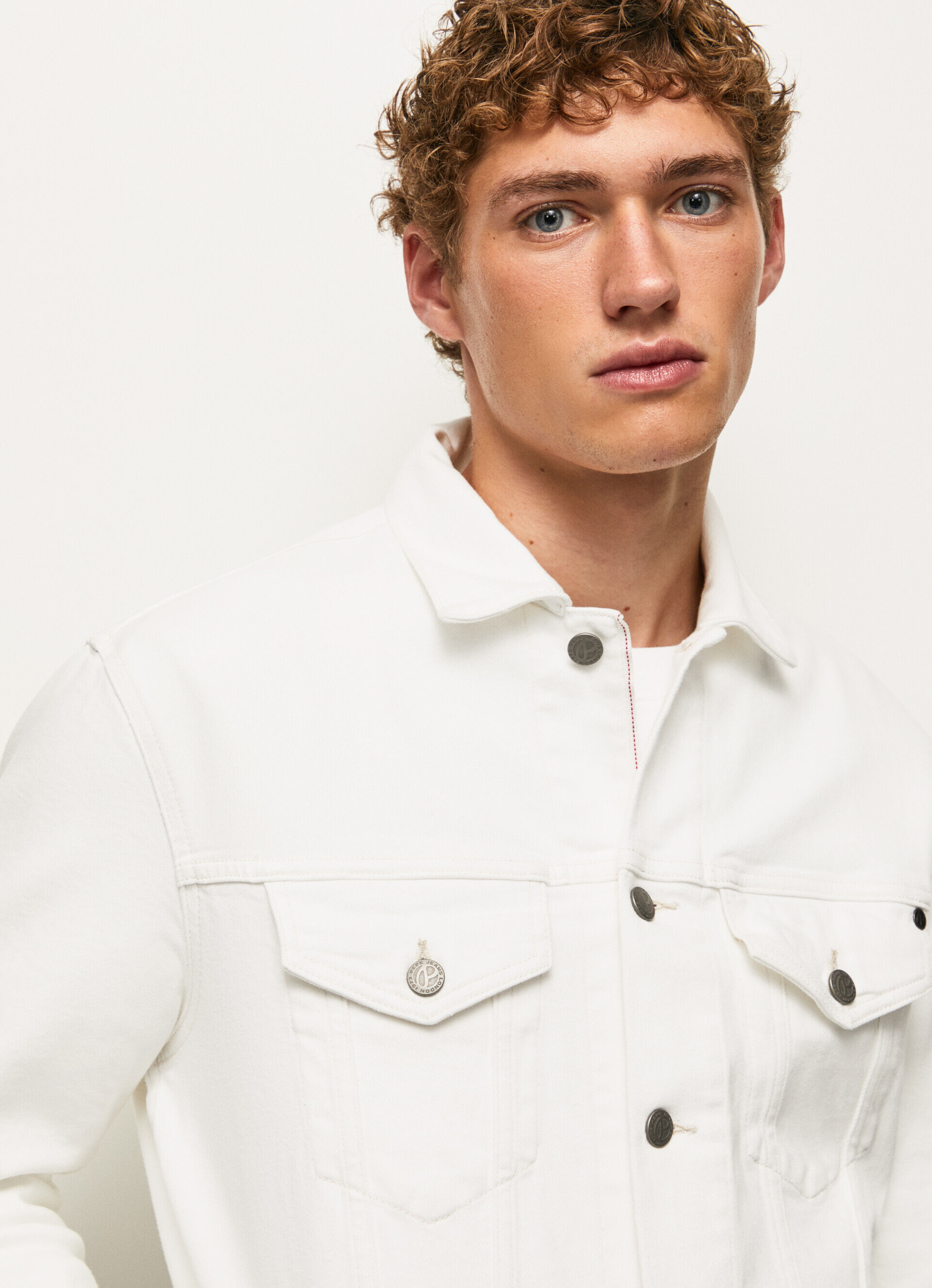 JAQUETA JEANS DE CORTE REGULAR - jeans