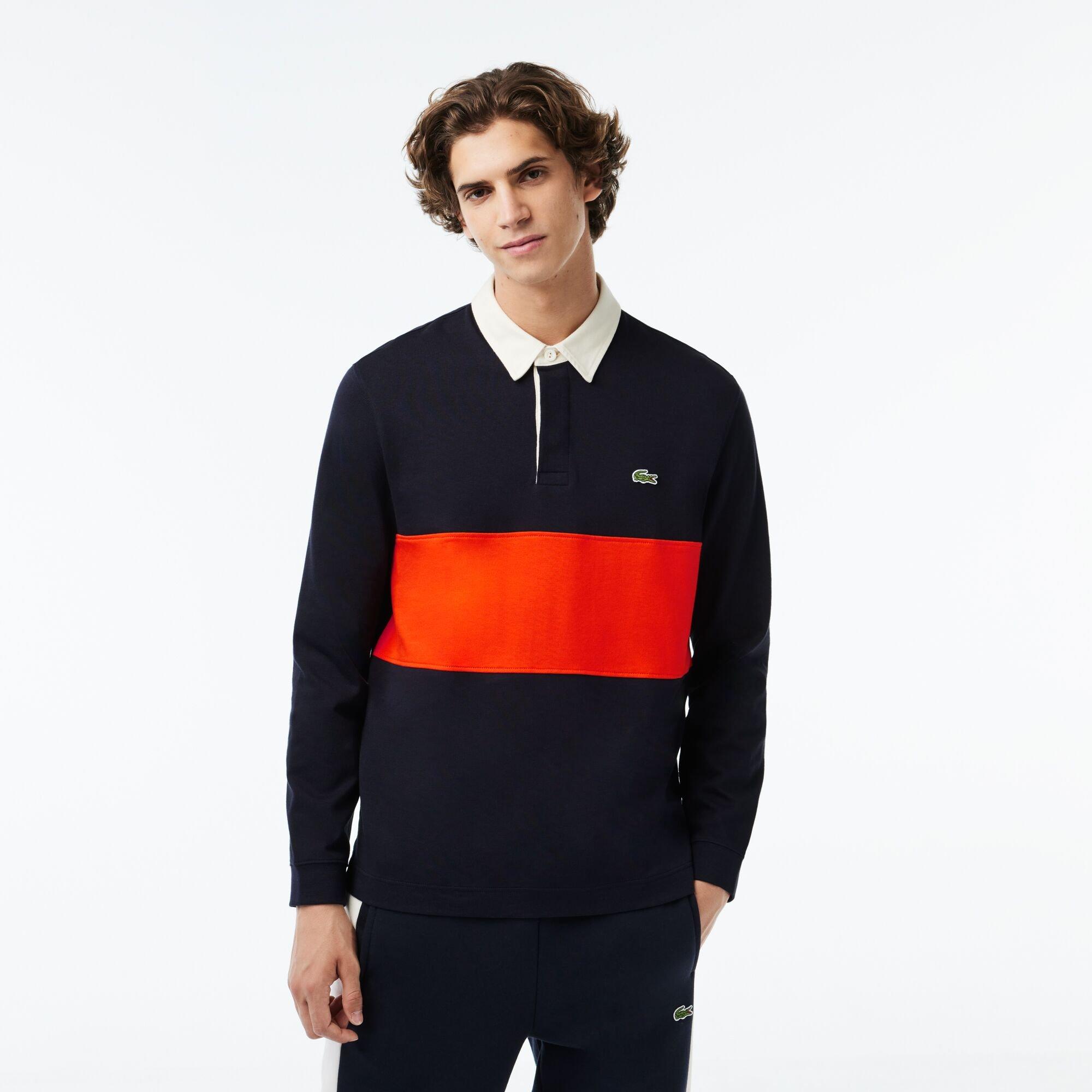 Lacoste Colourblock Rugby Polo Shirt