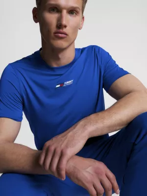 Camiseta esportiva essencial de corte justo