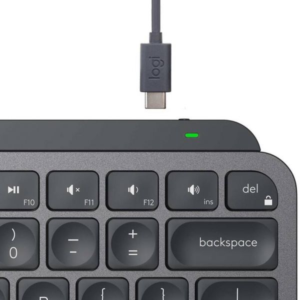 Teclado Logitech MX Keys Mini Bluetooth US Graphite - 920-010498