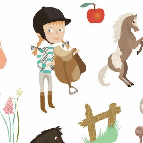 Djeco stickers paarden - 160st DJ08881