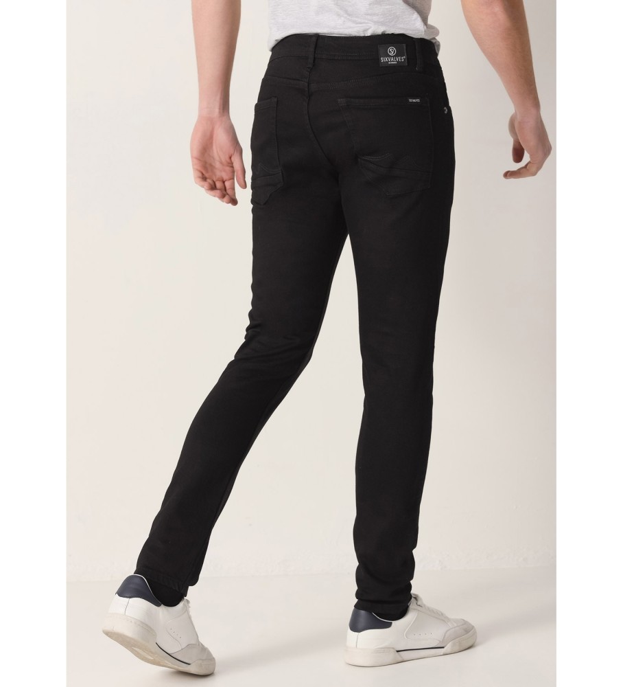 Calça jeans Six Valves 136320 preta