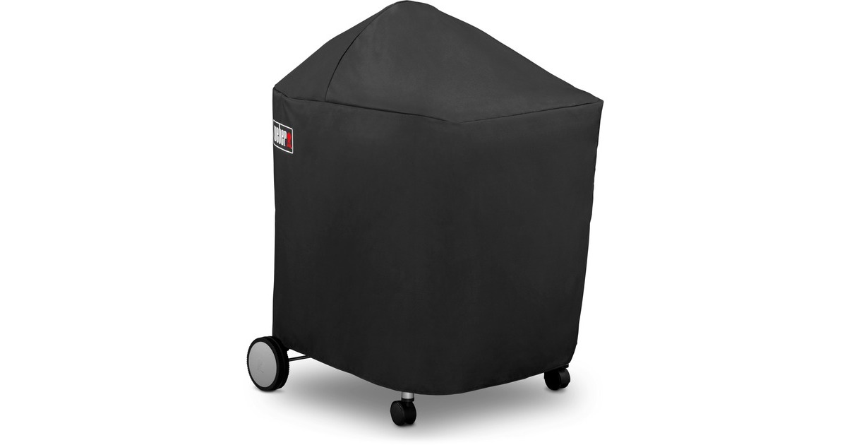 WeberPremium barbecuehoes - Performer houtskoolbarbecues van 57 cm met opklapbaar werkblad beschermkap  (Zwart)